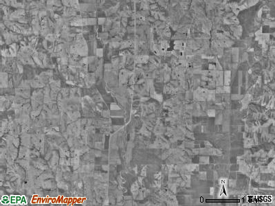 Bogle township, Missouri satellite photo by USGS