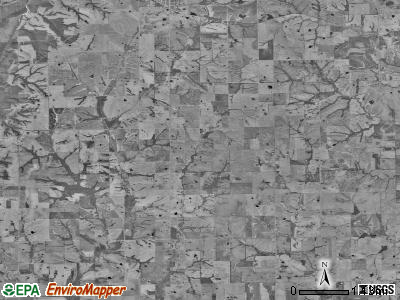 Taylor township, Missouri satellite photo by USGS