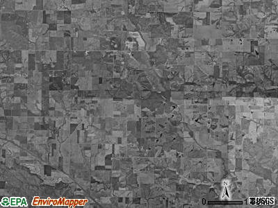 Salem township, Missouri satellite photo by USGS