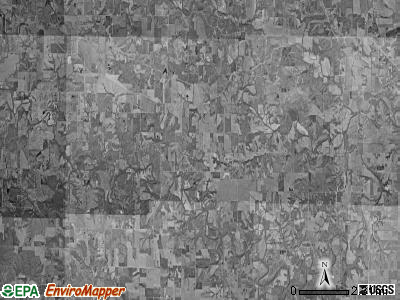 Round Grove township, Missouri satellite photo by USGS