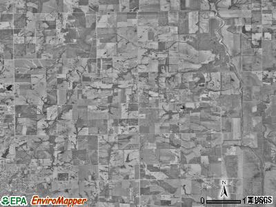 Rich Hill township, Missouri satellite photo by USGS