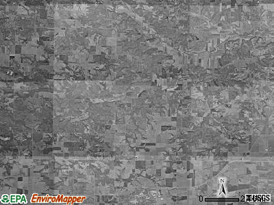 Warren township, Missouri satellite photo by USGS