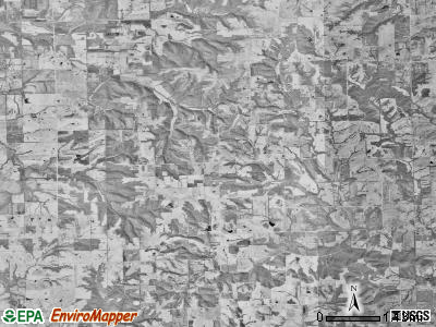 Hill township, Missouri satellite photo by USGS