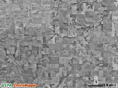 Ridge township, Missouri satellite photo by USGS