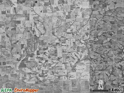 Trotter township, Missouri satellite photo by USGS