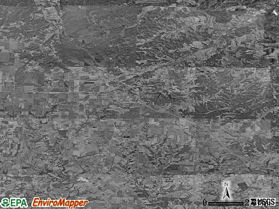 Cuivre township, Missouri satellite photo by USGS