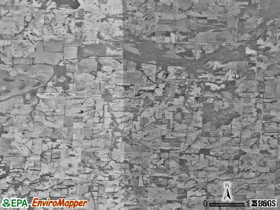 Grover township, Missouri satellite photo by USGS