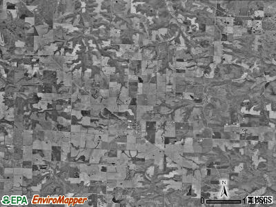 Prairie Home township, Missouri satellite photo by USGS