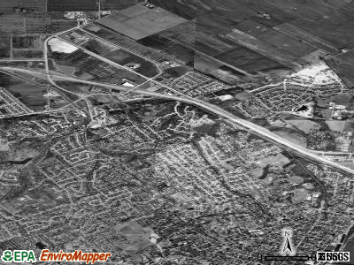 Blanchette township, Missouri satellite photo by USGS