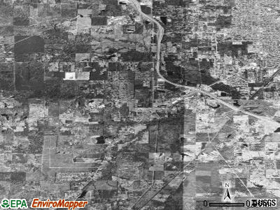 Niven township, Arkansas satellite photo by USGS