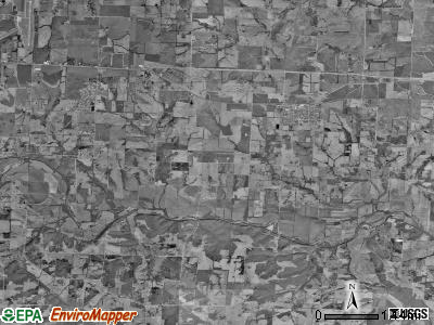 Smithton township, Missouri satellite photo by USGS