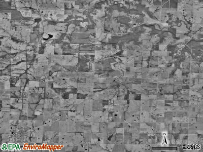 Coldwater township, Missouri satellite photo by USGS