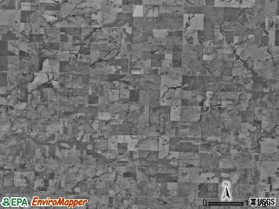 Summit township, Missouri satellite photo by USGS