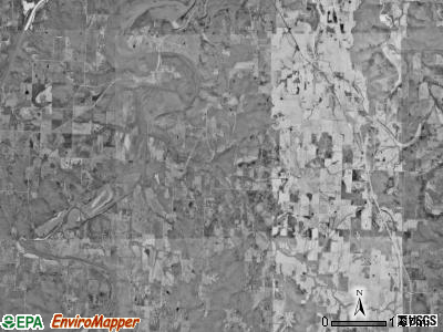 Doyal township, Missouri satellite photo by USGS
