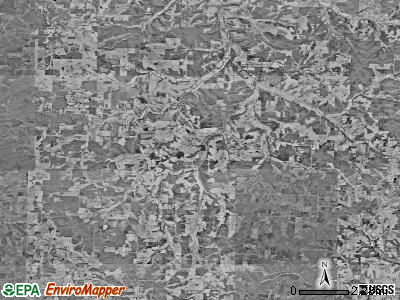 Auglaize township, Missouri satellite photo by USGS