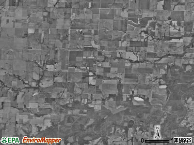 Lake township, Missouri satellite photo by USGS