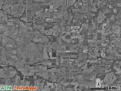 Barton City township, Missouri satellite photo by USGS