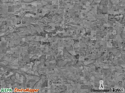 Wishart township, Missouri satellite photo by USGS