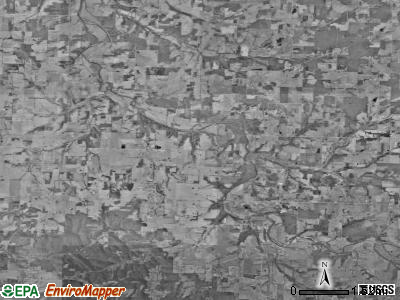 Mooney township, Missouri satellite photo by USGS