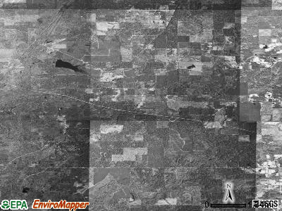 Bowman township, Arkansas satellite photo by USGS