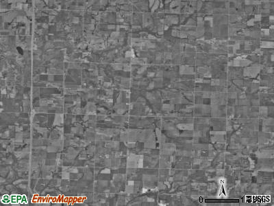 Richland township, Missouri satellite photo by USGS
