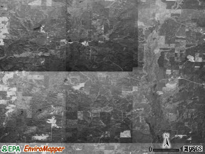 Nix township, Arkansas satellite photo by USGS