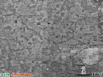 Rock Prairie township, Missouri satellite photo by USGS