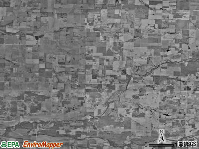 McDonald township, Missouri satellite photo by USGS