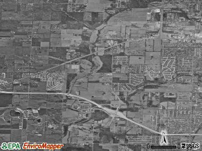 Campbell No. 2 township, Missouri satellite photo by USGS