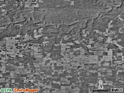 Montier township, Missouri satellite photo by USGS