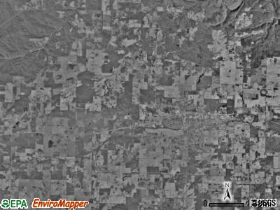 Goldsberry township, Missouri satellite photo by USGS