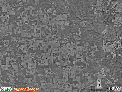 Sisson township, Missouri satellite photo by USGS