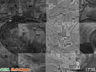 Wolf Island township, Missouri satellite photo by USGS