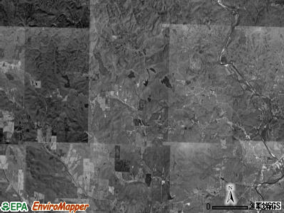 Shirley township, Missouri satellite photo by USGS