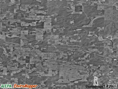 Big Apple township, Missouri satellite photo by USGS