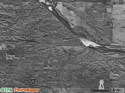 Mullen township, Nebraska satellite photo by USGS