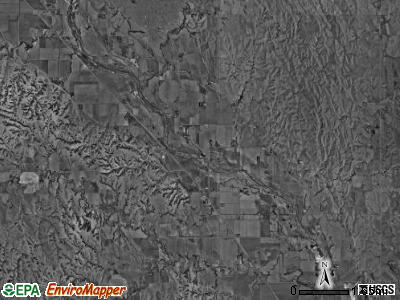 Elyria township, Nebraska satellite photo by USGS