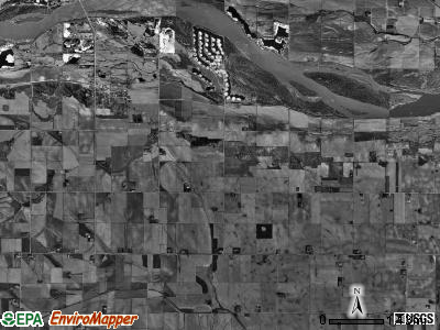 Morse Bluff township, Nebraska satellite photo by USGS