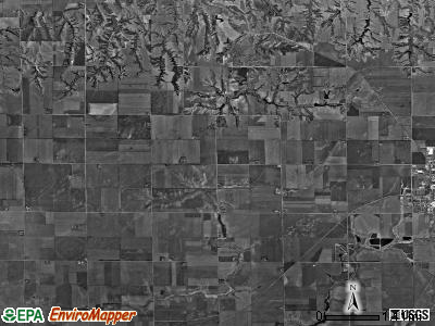 Olive township, Nebraska satellite photo by USGS
