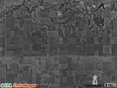 Summit township, Nebraska satellite photo by USGS
