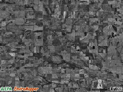 Rock Creek township, Nebraska satellite photo by USGS