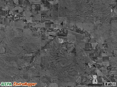 Armada township, Nebraska satellite photo by USGS