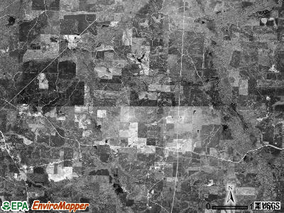 Georgia township, Arkansas satellite photo by USGS