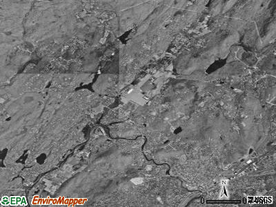 Boonton township, New Jersey satellite photo by USGS