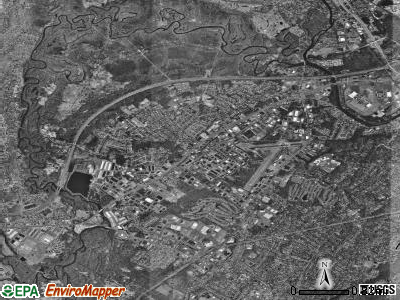 Fairfield township, New Jersey satellite photo by USGS