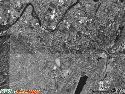 Little Falls township, New Jersey satellite photo by USGS