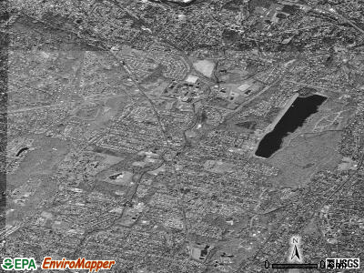 Cedar Grove township, New Jersey satellite photo by USGS