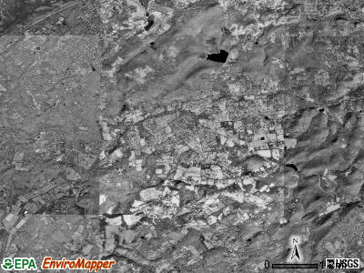 Washington township, New Jersey satellite photo by USGS