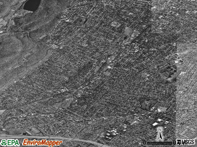 Maplewood township, New Jersey satellite photo by USGS