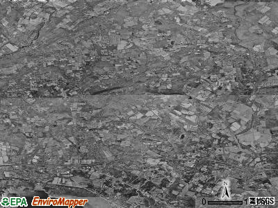 Tewksbury township, New Jersey satellite photo by USGS